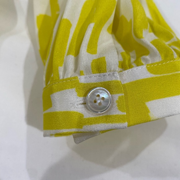 NWOT St. John Buttercup Yellow Dress Size L - Picture 4 of 4